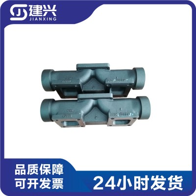 Chongqing Cummins KTA19 marine generator set diesel engine marine accessories 205337 exhaust manifold middle section