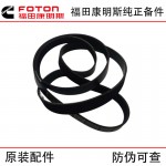Foton Cummins ISF2.8 Construction Machinery Diesel Engine Parts 3972378 8PK2255 Water Pump Belt